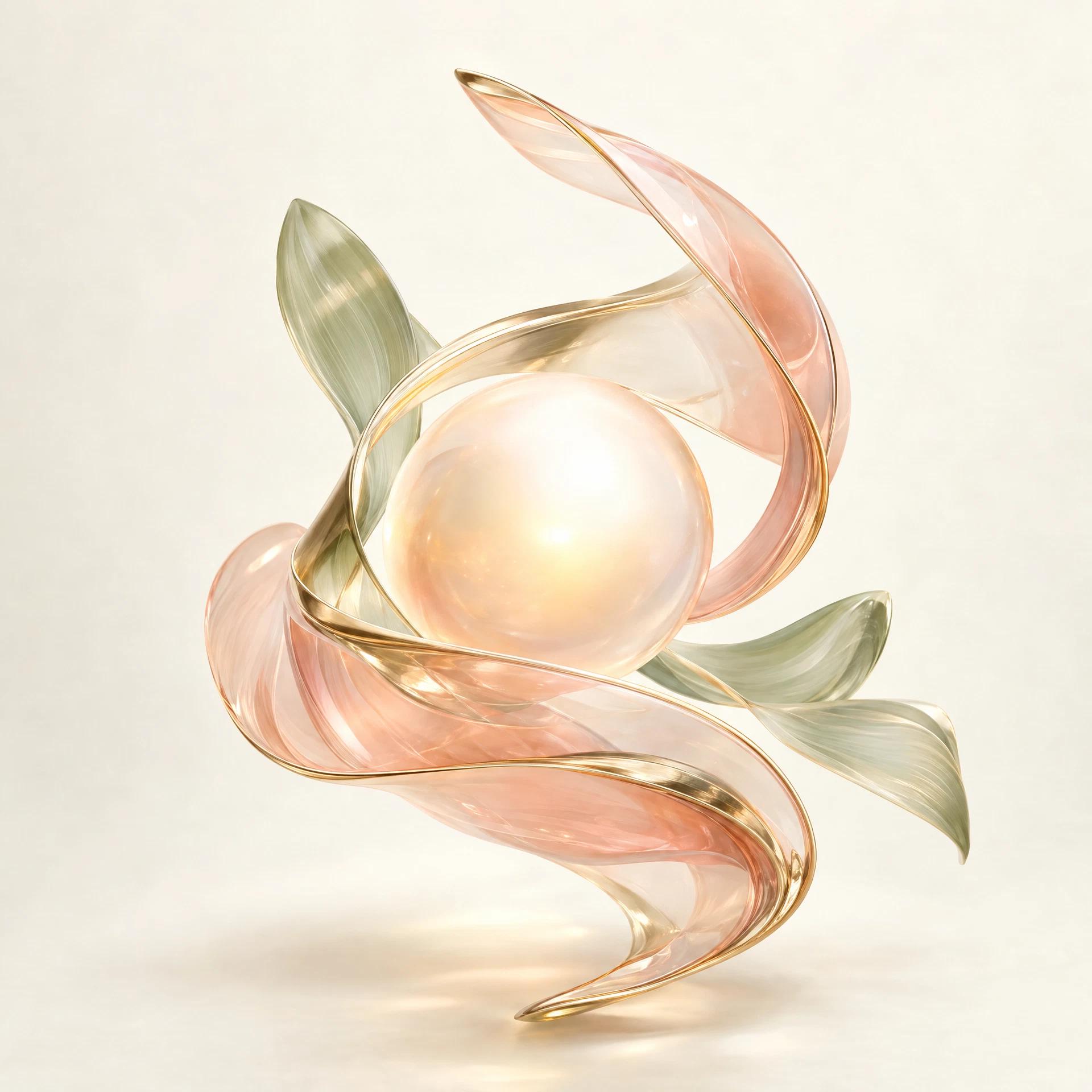AI-generated abstract concept illustration associated with Oxytocin Acetate (5mg*10vials); not actual product photography or packaging.