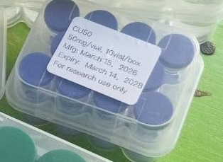 GHK-CU — 50mg*10vials, owner-supplied package photograph.