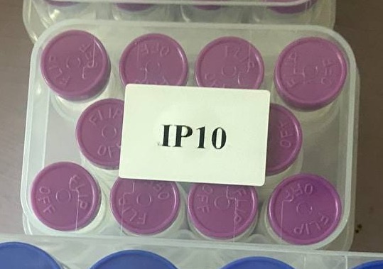 Ipamorelin — 10mg*10vials, owner-supplied package photograph.