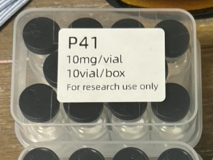 PT-141 — 10mg*10vials, owner-supplied package photograph.